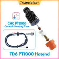 CTrianglelab TCHC TD6 PT1000 Hotend Built-in PT1000 Thermistor For CHC TD6 V6 HOTEND DDE DDB Direct Drive or Bowden DDB EXTRDUER