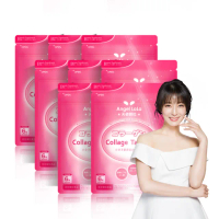 【Angel LaLa 天使娜拉】小分子膠原蛋白胜肽錠x8包(90錠/包/膠原蛋白/燕窩/珍珠粉/Q10/維生素C/賴雅妍)