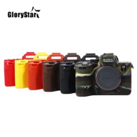 A74 Silicone Armor Skin Camera Case Body Cover Protector for Sony A7IV A7M4 Digital Camera