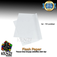 Alat Sulap Flash Paper Tisu Sulap Mainan Menghilang Seketika