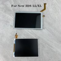Top Upper and Bottom Lower LCD Display Screen for Nintendo New 3DS XL LL Dropshipping