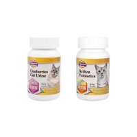 【2入組】Zippets吉沛思 蔓越莓泌尿保健顆粒/益生菌腸胃保健顆粒 貓用 80g (購買第二件贈送寵物零食x1包)