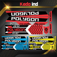 stiker sepeda bmx 20 Polygon PX