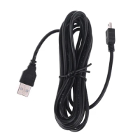 Car Auto Camera DVR Power Cablefor Video Recorder Extension Cable 90 Degree Charging Curved Cord