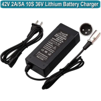 42V 2A 5A Charger for Swagtron EB6 Fat-tire, Cityscape, Giant , Ecotric Starfish Dolphin Peacedove 2