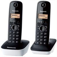 【福利品有發黃】 Panasonic 國際牌數位DECT 無線電話 KX-TG1612  白色