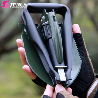 工兵鏟 工兵鏟中國多功能戶外軍工鏟車載兵工鏟子德國錳鋼折疊鍬釣魚鋤頭【HZ67835】