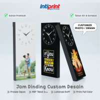Jam Dinding Custom Foto atau Desain / Jam Dinding MDF FREE Custom Design & Photo