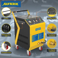 AUTOOL Dry Ice Blast Cleaning Machine Engine Throttle Carbon Cleaner Crusher 220V/110V