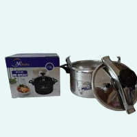 Nồi áp suất đun Bếp từ - NK Media 4L-5L-7L Màu Trắng bảo hành 12 tháng