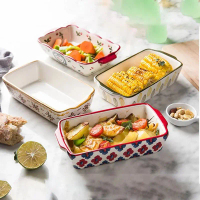 Esthera Baking Pan | Piring Saji Keramik