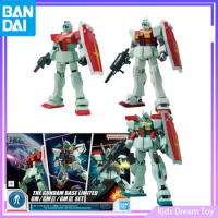 Bandai in Stock Original HG 1/144 THE GUNDAM BASE LIMITED GM/GM Ⅱ/GM Ⅲ SET Anime Action Figures Toys