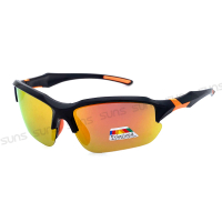 【SUNS】Polarized運動太陽眼鏡 帥氣流線型頂規偏光水銀鏡片 S931 抗UV400(PC防爆鏡片/防眩光/防撞擊)
