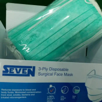 masker seven 3 ply medis 1 karton isi 50 box