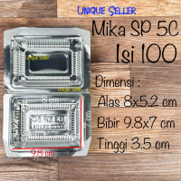 [Isi100] Mika 5C 5 C Uk 9.8x7x3.5 cm Mika Kue Roti 5C SP Mika Donat Koci Putu Ayu Lapis Legit Hongku