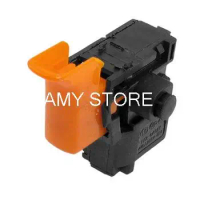 AC 250V 4A Black Case Lock On Trigger Switch for Bosch GSB 20-2RE Compact Drill