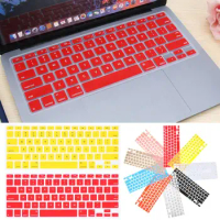 Soft Protector Silicone Candy Colors For Apple Macbook Pro Air 13" 15" 17" Keyboard Cover For Apple Macbook Pro Air 13" 15" 17"