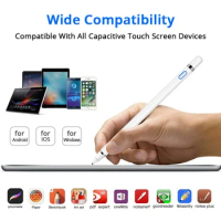 A9 Plus Stylus Capacitive Touch Pen for Samsung Galaxy Tab A8 X200 A7 10.5 S6 Lite S8 S9 FE Ultra A7 USB Charging Tablet Pencil