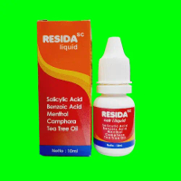 RESIDA CAIR 10 ml / Pengganti Kalpanax Panu Kadas Kurap Jerawat Perawatan