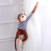 Lovely Monkeys Stuffed Toy Home Decoration Interesting Gibbon Plush Little Monkey Doll Long Arm Hang