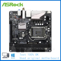 B460 Motherboard MINI ITX Used For ASRock B460M-ITX/ac Motherboard Socket LGA1200 DDR4 Desktop Mainboard support 10400 10700