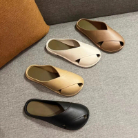 ล่ออุดตัน, สำหรับผู้หญิง, ปิดนิ้วเท้า, รองเท้าแตะครึ่ง รองเท้า  lava  ของ  แท้