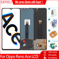 Original For Oppo Reno Ace PCLM10 LCD Display Touch Screen Digitizer Assembly Replacement For Oppo Reno Ace OLED AMOLED LCD
