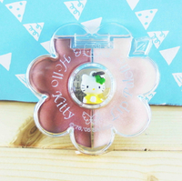 【震撼精品百貨】Hello Kitty 凱蒂貓 2色口紅盤組-黃KT 震撼日式精品百貨