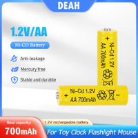 1.2V AA 700mAh Ni-CD Rechargeable Battery For Camera Flashlight Electric Toy Remote Control Mouse LED Lamp Clock Battery Cell