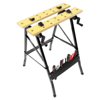 Portable Square Folding Work Bench for Wood Working Tools