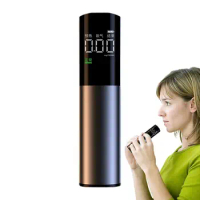 Alcohol Breathalyzer Tester Portable Alcohol Tester Breathalyzer Tester High-Precision Mini Breath Alcohol Tester With Audible