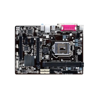 เมนบอร์ดมือสอง Gigabyte GA-B85M-D3V, B85, Z87, LGA 1150, รองรับ Core i7/i5/i3/Pentium/Celeron, DDR3 
