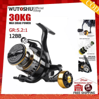 new - reel pancing power handle oneway seakings titanium 12 bb max drag 30kg he500 1000 2000 3000 40