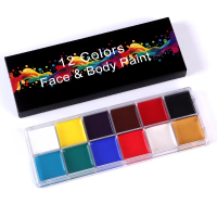 พร้อมส่ง 20 สี ต่อชุด Face paint body paint สีเพ้นท์ร่างกาย เพ้นท์หน้า กันน้ํา สีเพ้นท์หน้า รับไว1-2