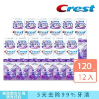 【Crest】極致鑽白牙膏 110g x12入 (鑽亮炫白)
