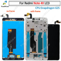 For Xiaomi Redmi Note 4X Note 4 Global Version LCD Display touch screen digitizer with frame For Redmi Note 4X Snapdragon 625