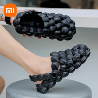 Xiaomi Slipper Men Women EVA Bubble Ball Slides Sandals Summer Indoor Massage Outdoor Shoes Cute Closed Toe Anti-Slip Slippers