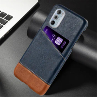 Luxury Case Motorola Edge 30 Pro For Motorola Moto Edge 30Pro X30 S30 Case Mixed Splice PU Leather C