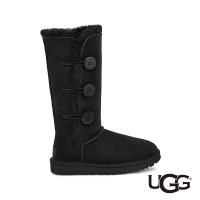 【UGG】女鞋/靴子/高筒靴/雪靴/Bailey Button Triplet II(黑色-UG1016227BLK)