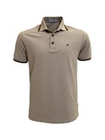 เสื้อโปโลผู้ชาย คอปก แขนสั้น BKL6300A5BE - สีเบจ