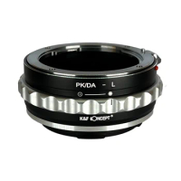 K&amp;F Concept PK/DA-L Adapter for Pentax DA lens to Leica SL TL TL2 CL Sigma fp fpL Panasonic S1 S1R S1H Lens Adapter