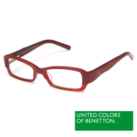 BENETTON 班尼頓 專業兒童眼鏡 弧線LOGO設計系列(紅/藍 BB014-02/03)