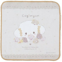 【震撼精品百貨】小麥粉精靈 Cogimyun~ 日本三麗鷗sanrio 小麥精靈棉質花邊方巾*50057