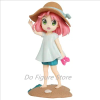 25cm Anime Anya Forger Figures GK SPY×FAMILY Action Figures Beach Summer PVC Collection Model Orname