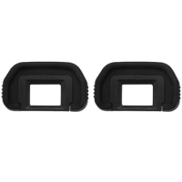 6X Camera Eyepiece Eyecup 18Mm Eb Replacement Viewfinder Protector For Canon Eos 80D 70D 60D 77D 50D 5D 5D Mark Ii 6D