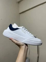 Sepatu Skechers Cordova Classic White Mens Original 232858WNV Size 42 42