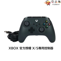 PowerA  XBOX 官方授權Series X | S 專用控制器 Xbox 有線手把 有線控制器 黑色