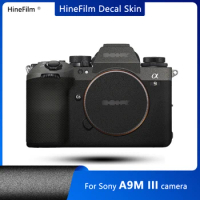 for Sony A9M3 Camera Sticker A9III Anti-Scratch Wrap Cover for Sony Alpha 9 III Protective Film ILCE-9M3 Protector Skin Cover