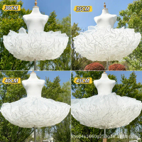 Petticoat Lolita, skirt pendek ultra-gelembung untuk cosplay, petticoat dalaman, petticoat Carmen, p