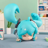 Hatsune Miku Mysterious Blind Box Vocaloid Anime Model Girls Fufu Figure Doll Ornaments Action Figurines Miku Box Doll Gifts Toy